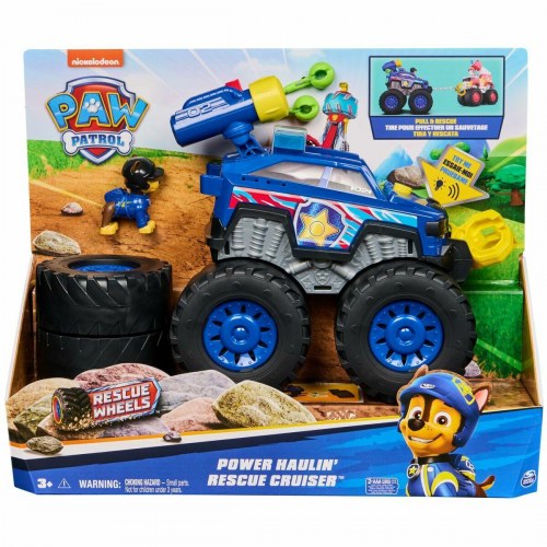 Spin Master legetøjsbil - Multifarvet politibil med projektil-affyrer