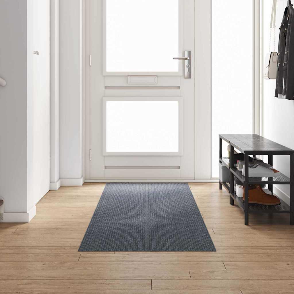 Tæppe Runner Grå 80 x 300 cm Stof