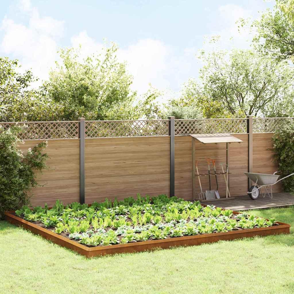 Sneglehegn 20 stk Rusten Cortenstål