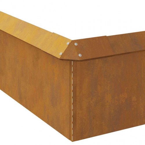 Sneglehegn 20 stk Rusten Cortenstål