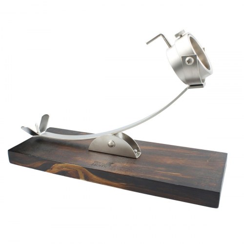 Skinkeholder i træ TM Home - roterende, mørkebrun