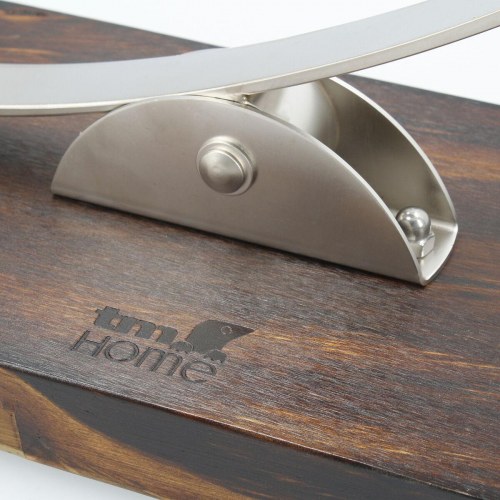 Skinkeholder i træ TM Home - roterende, mørkebrun