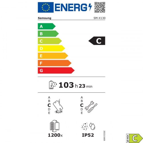Samsung Galaxy Tab A11 8,7" tablet - 4/64 GB - Grå