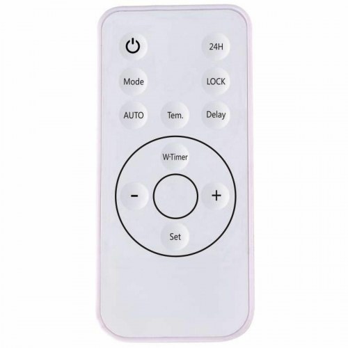 Warm Tech vægmonteret keramisk varmeblæser - Hvid 2000 W