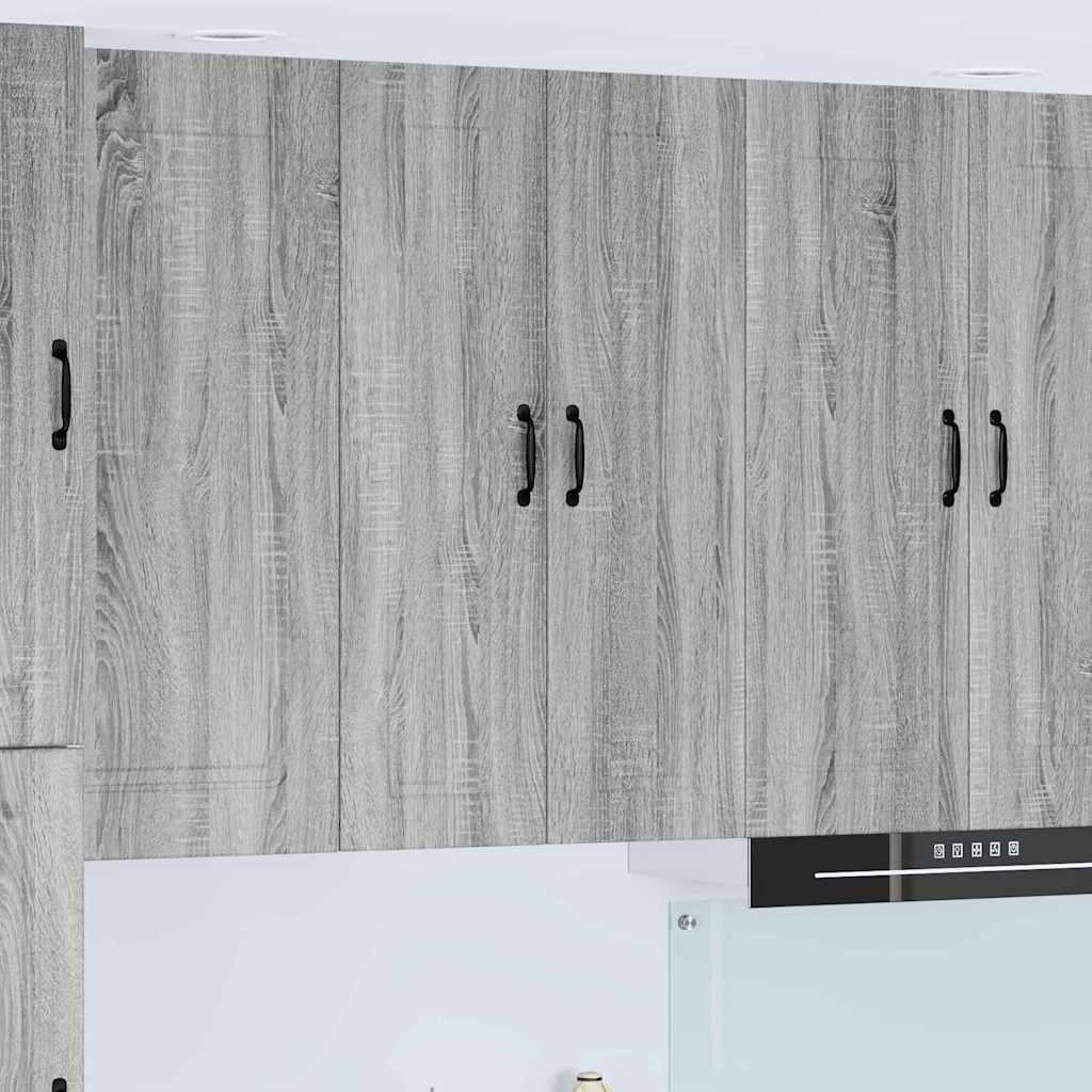 VÃ¦gskab til kÃ¸kken GrÃ¥ Sonoma 60 x 31 x 100 cm Konstrueret trÃ¦