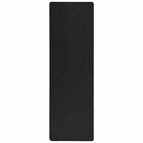 Tæppeløber antracit 100 × 250 cm - 100% polypropylen, skridsikker