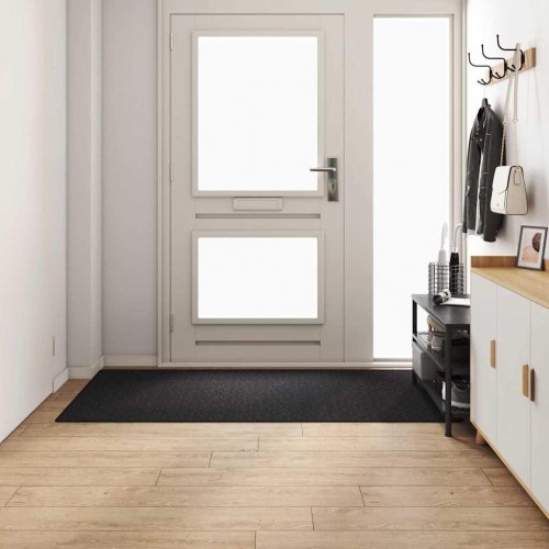 Tæppeløber 100 × 200 cm - antracit, 100% polypropylen
