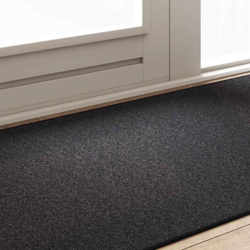Tæppeløber 100 × 200 cm - antracit, 100% polypropylen
