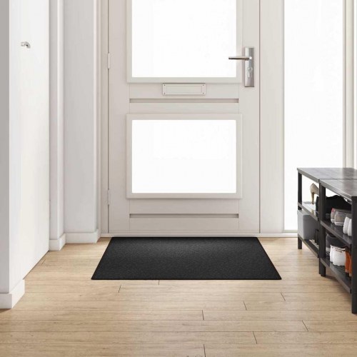 Tæppeløber antracit 100 × 150 cm - 100 % polypropylen, skridsikker