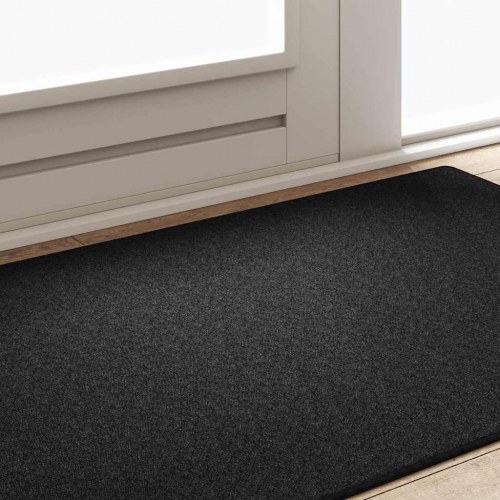 Tæppeløber antracit 100 × 150 cm - 100 % polypropylen, skridsikker