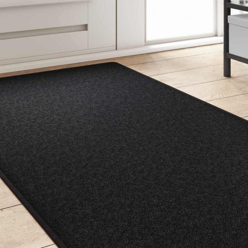 Tæppeløber antracit 80 × 500 cm - 100% polypropylen, skridsikker