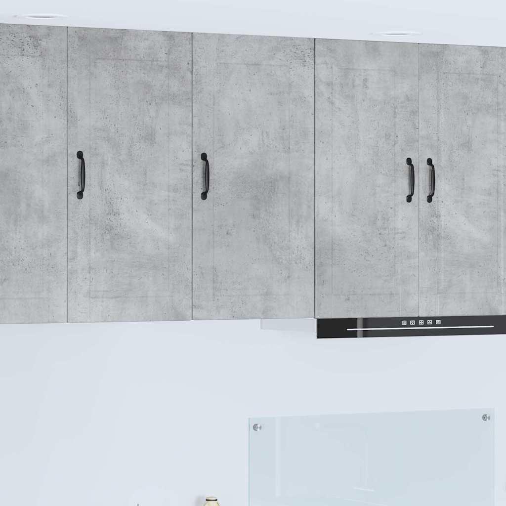 Vægskab til køkken Beton Grå 40 x 31 x 80 cm Konstrueret træ