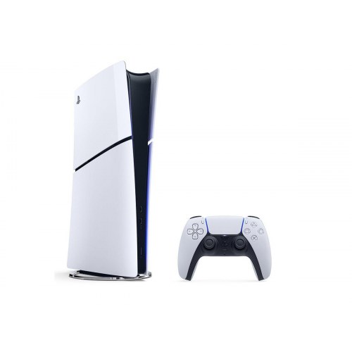 PlayStation 5 Slim Digital Edition 825 GB fra Sony – inkl. EA Sports FC26