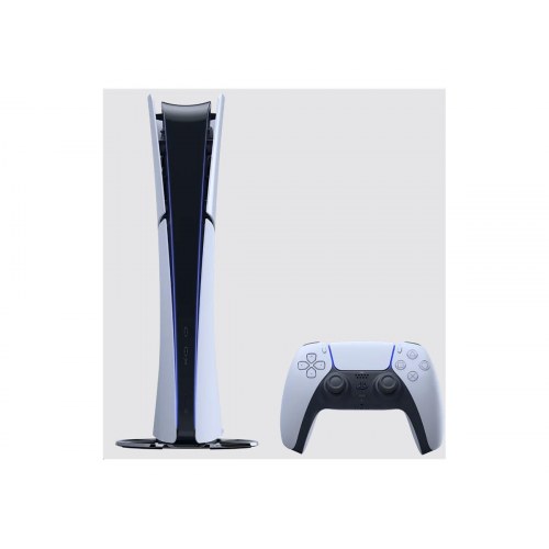 PlayStation 5 Slim Digital Edition 825 GB fra Sony – inkl. EA Sports FC26