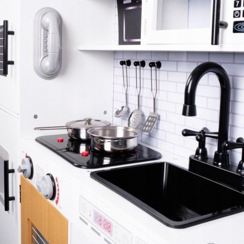 Legekøkken i træ med tilbehør – PROMIS