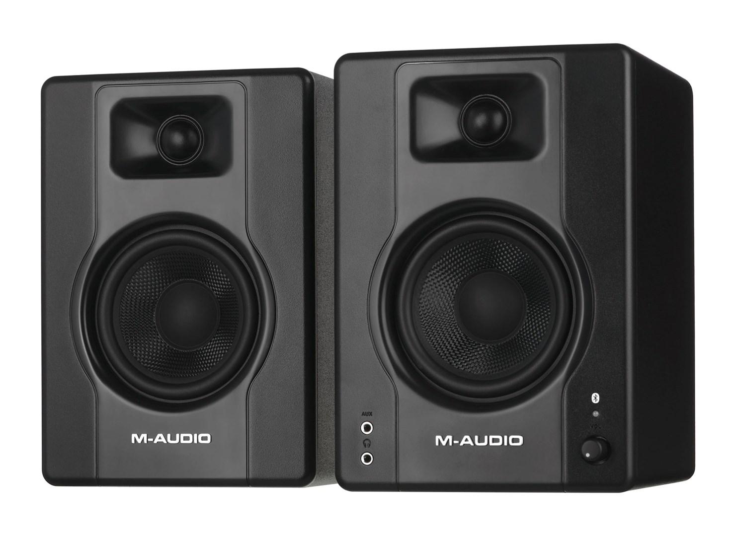 Studiehøjttalere M-Audio BX4 BT – sort, kablet + Bluetooth, 50 W