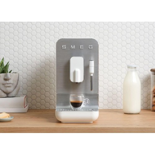 Kaffemaskine espresso Smeg BCC12WHMEU - hvid