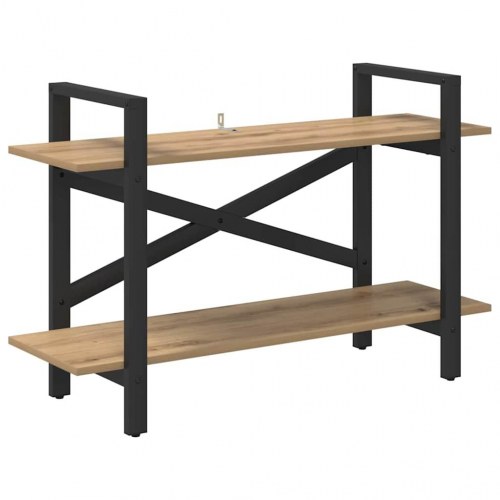 Bogreol Artisan Egetræ 100 x 33,5 x 64 cm Konstrueret træ