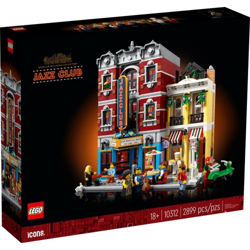 LEGO byggeri ICONS Jazz Club 10312 - voksen byggesæt