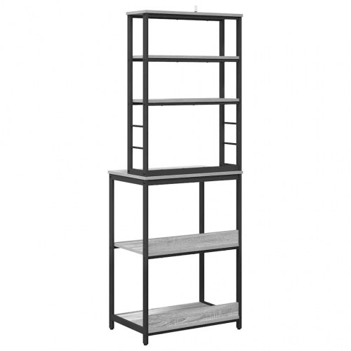 Køkkenhylde Grå Sonoma 60 x 40 x 168 cm Konstrueret træ