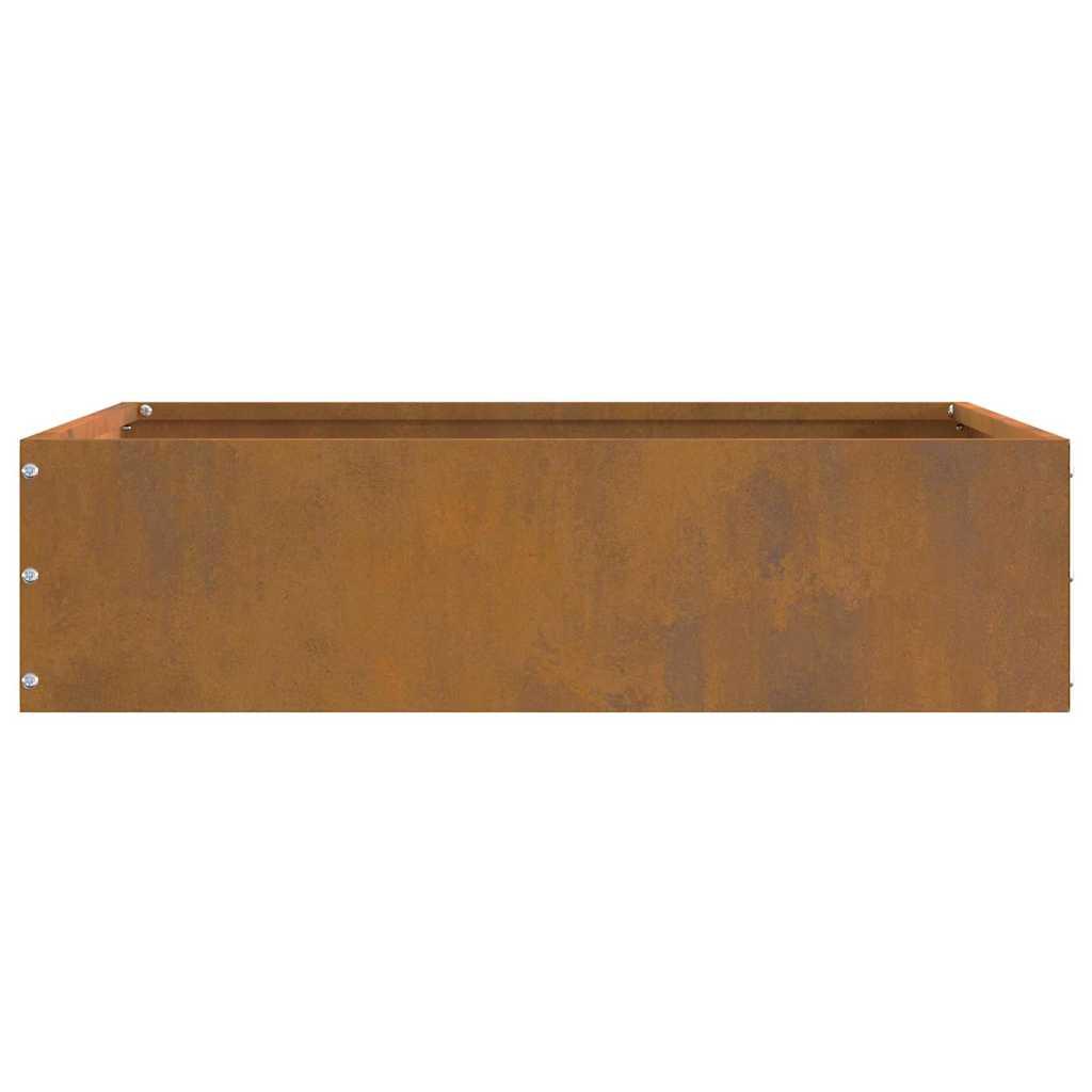 Plænekant Rusten 50 x 50 x 13 cm Cortenstål