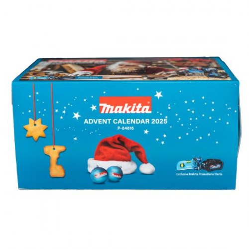 Adventskalender Makita P-84816 – Julekalender 2025, 24 dele