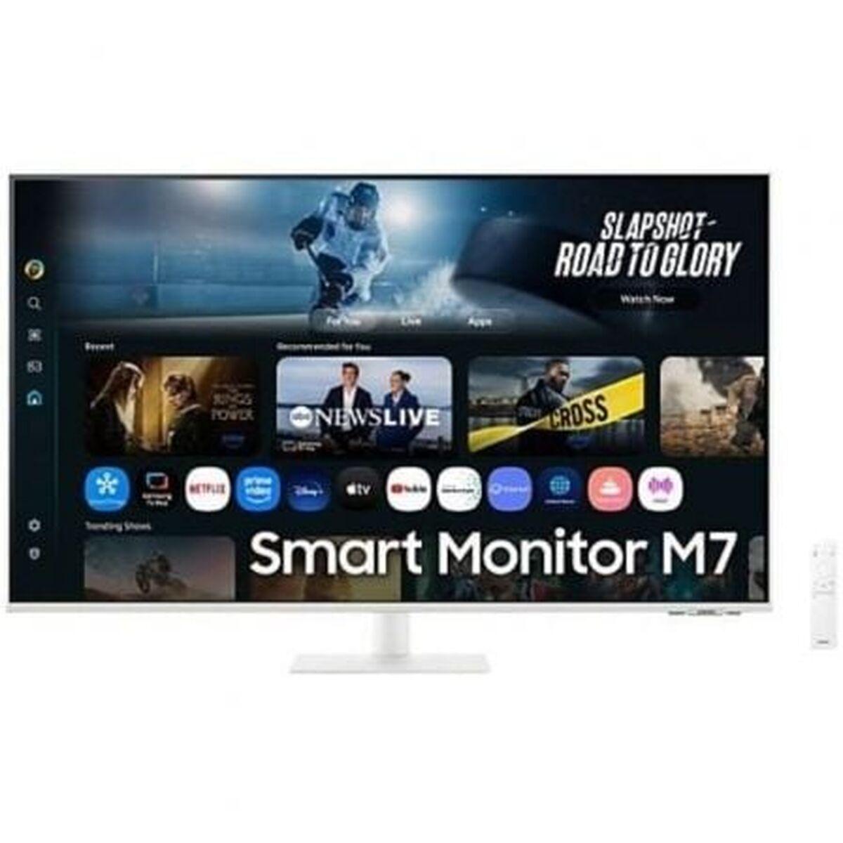 Skærm 32" Samsung Smart Monitor M7 4K Ultra HD (hvid)