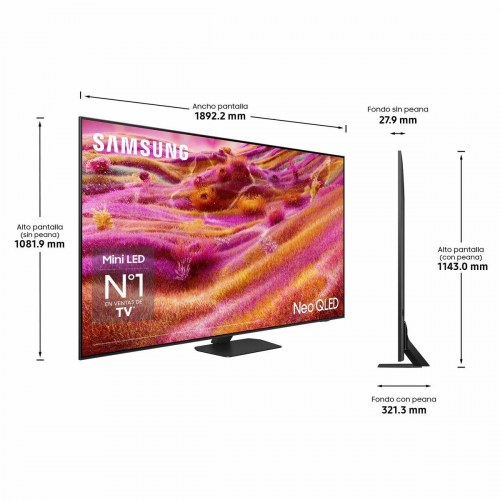 TV Samsung 85" Neo QLED 4K Ultra HD HDR (Tizen)