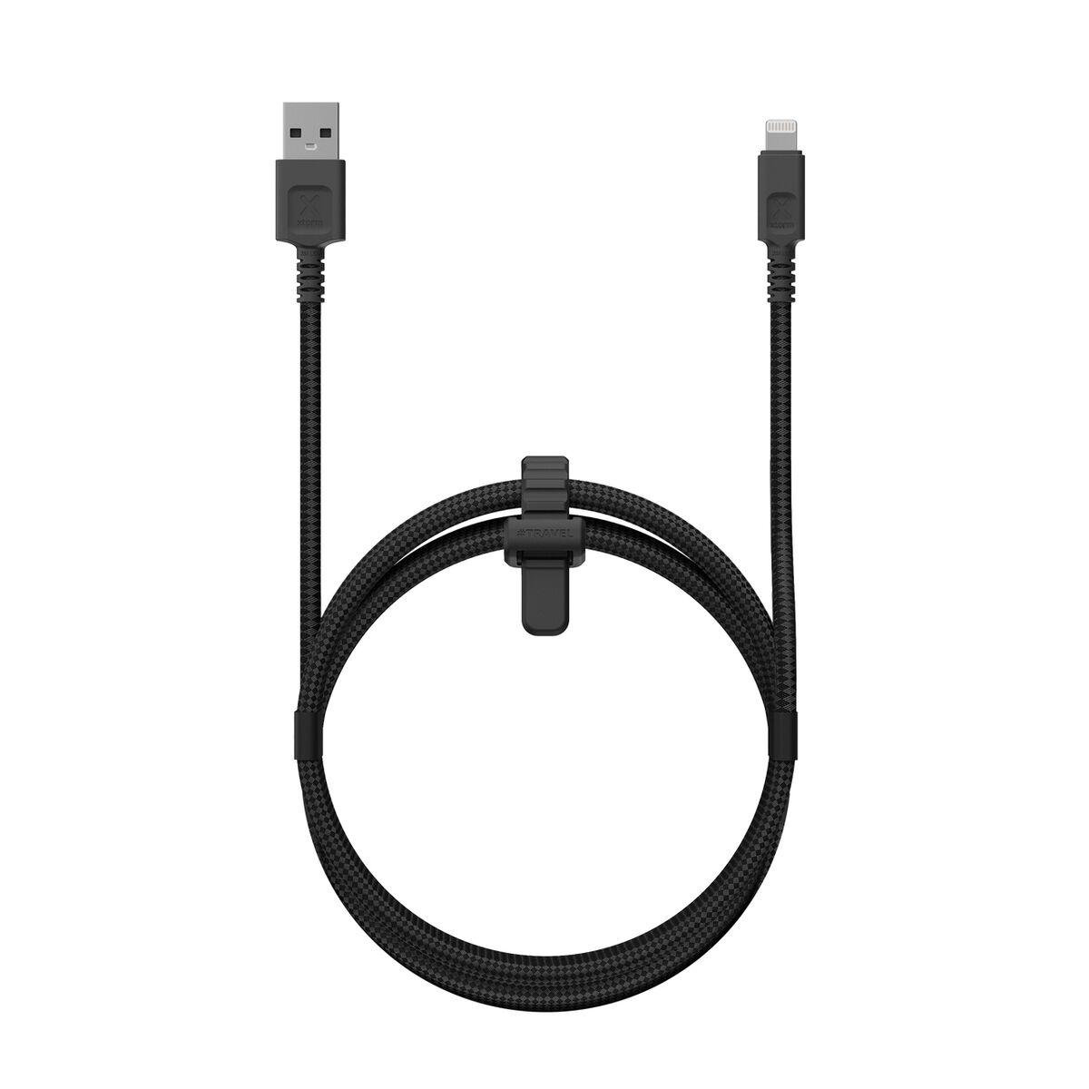 Xtorm - Next Gen Usb-a / Lightning Kabel Mfi - Sort - 1.5m