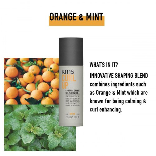 KMS Curl Up Control Creme - stylingcreme 150 ml
