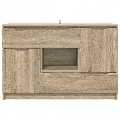 Sidebord med skuffe Sonoma eg 100 x 30 x 65,6 Konstrueret træ