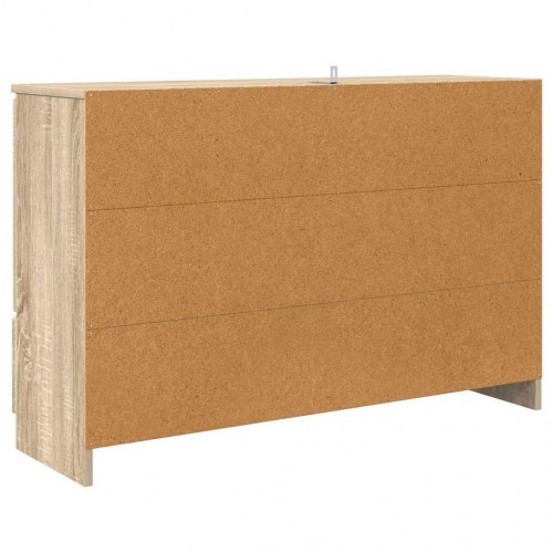 Sidebord med skuffe Sonoma eg 100 x 30 x 65,6 Konstrueret træ