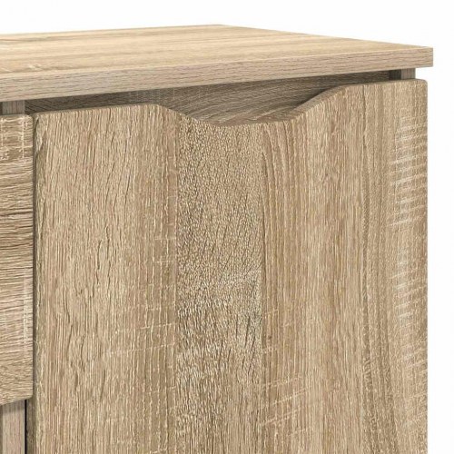 Sidebord med skuffe Sonoma eg 100 x 30 x 65,6 Konstrueret træ