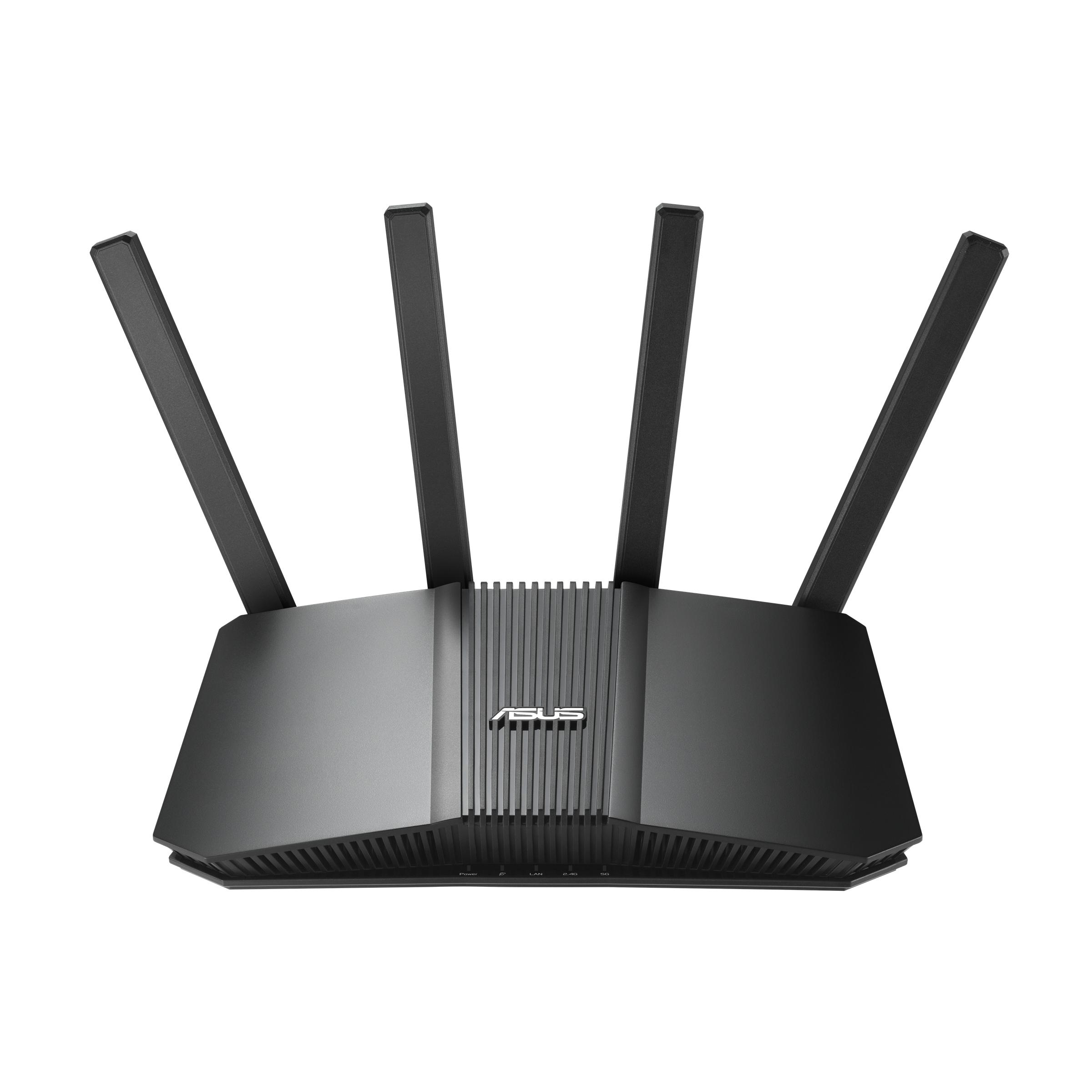 Router Wi‑Fi 7 ASUS RT‑BE55, dual‑band 2,4/5 GHz, 2,5G Ethernet - sort billede