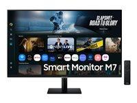 4K skærm Samsung Smart Monitor M7 32" (M70F) – USB-C, HDR10, 60 Hz