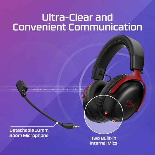 Gaming headset HyperX Cloud III Wireless (sort)