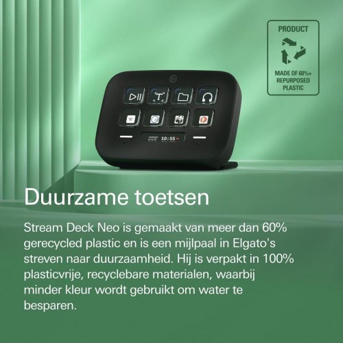 Stream deck Elgato 10GBJ9911 - sort streaming-enhed