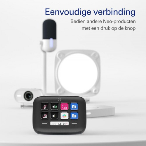 Stream deck Elgato 10GBJ9911 - sort streaming-enhed