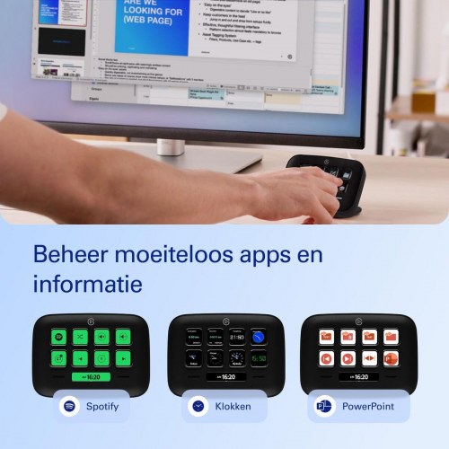 Stream deck Elgato 10GBJ9911 - sort streaming-enhed