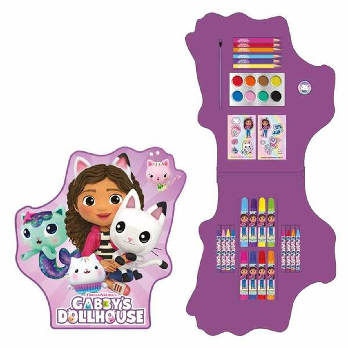 Gabby's Dollhouse kuglepen - lilla