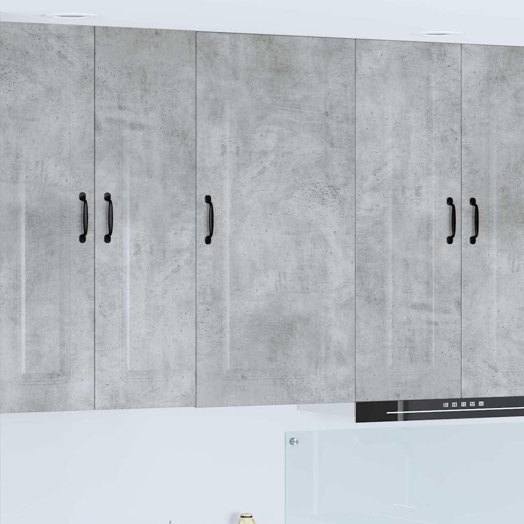 Vægskab til køkken Beton Grå 50 x 31 x 100 cm Konstrueret træ