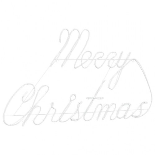 Juleskilt med 216 LED'er Rød 99 x 55 x 13 cm Jern