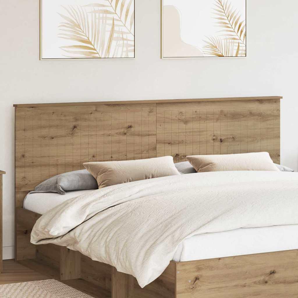 Hovedgærde Med Hovedgærde Konstrueret Træ - artisan eg / 200 cm