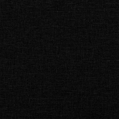 Rygpude Sort 120 x 24 x 50 cm Stof