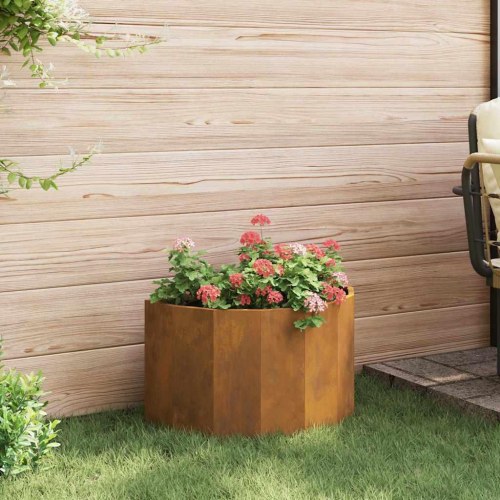 Plantekasse Rusten 60 x 30 x 35 cm Cortenstål