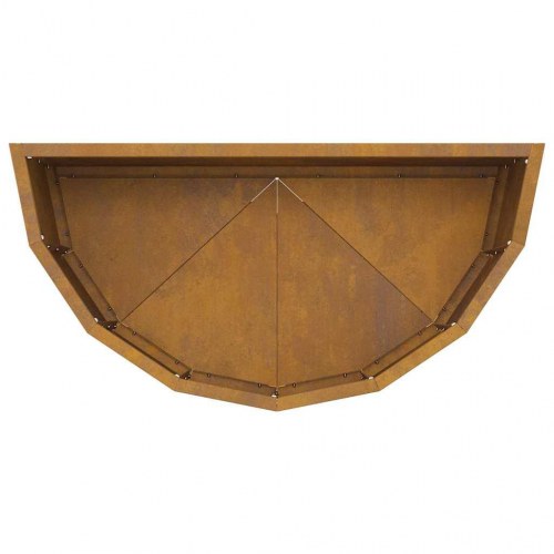 Plantekasse Rusten 60 x 30 x 35 cm Cortenstål