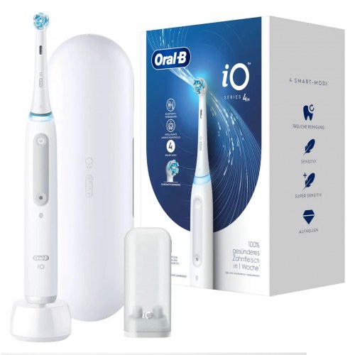 Elektrisk tandbørste Oral-B iO Series 4, roterende – hvid