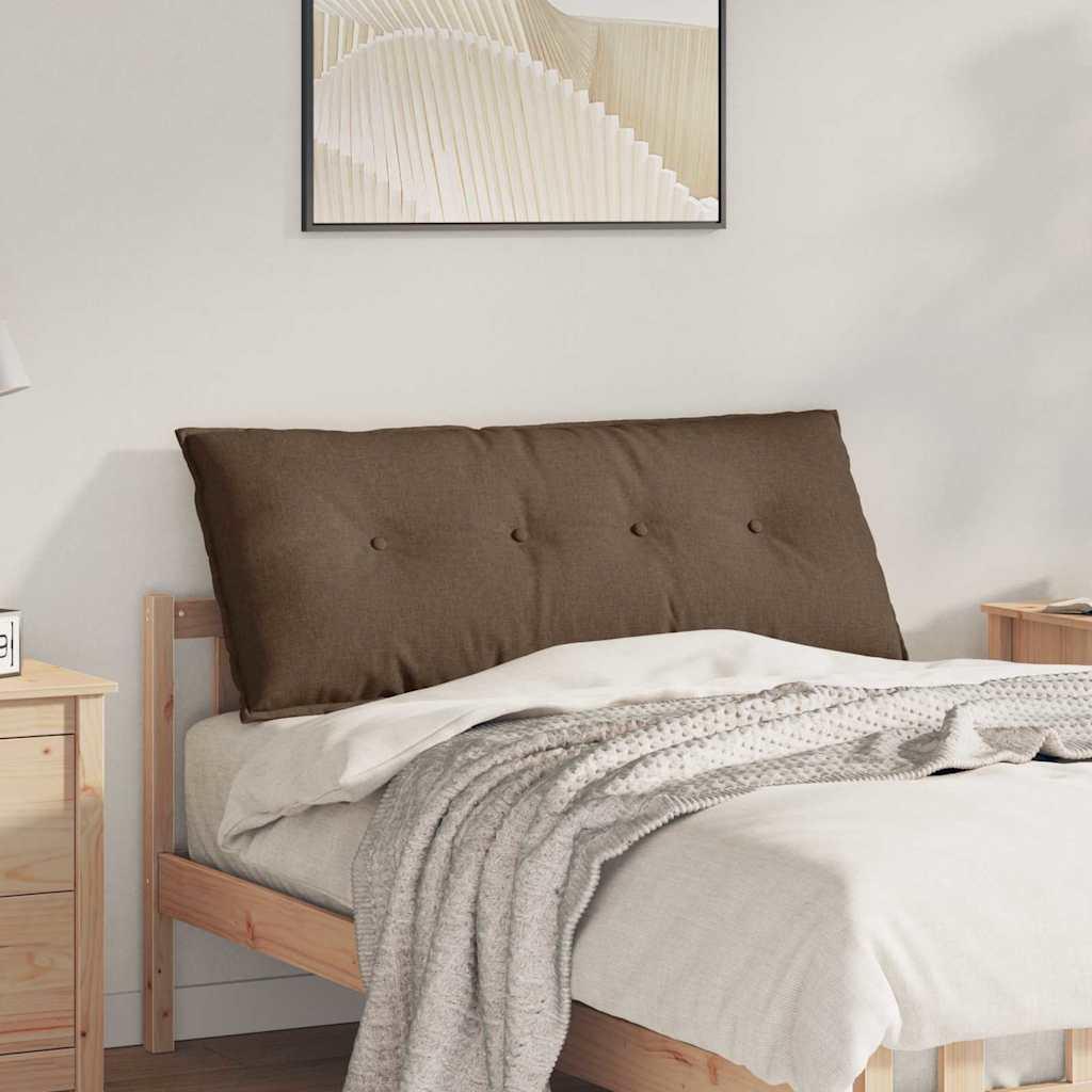 Rygpude Brun 120 x 19 x 50 cm Stof