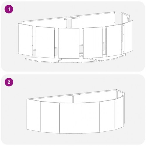 Plantekasse Rusten 120 x 60 x 35 cm Cortenstål