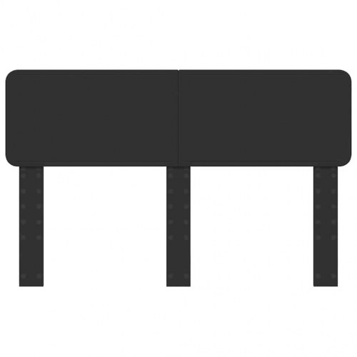 Hovedgærde med hovedgærde Sort eg 140 cm Konstrueret træ